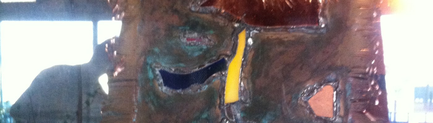 copper and glass artpanel