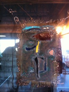copper and glass artpanel